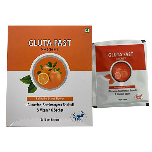 L-Glutamine Sacchromyces Boulardii And Vitamin C Sachet - Dosage Form: Powder