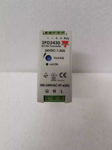 CARLO GAVAZZI SPD2430ACDC CONVERTER 100-240VAC OUTPUT 24VDC 30W 1.25A CLASS 2