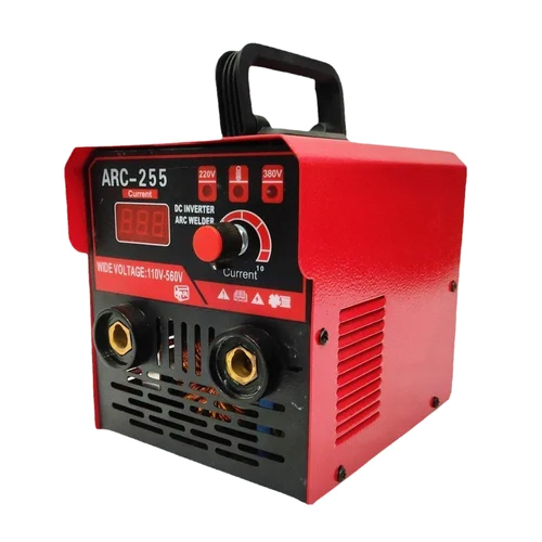 Arc 255 Welding Machine - Electric Motor, Air Cooling | High-efficiency Semi-automatic Industrial Welder For Steel, Aluminum, And Copper