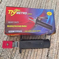 1000 A Heavy Duty Welding Electrode Holder - Rubber Material, Various Sizes Available, Custom Color Options, Insulated Grip For Electric Shock Protection