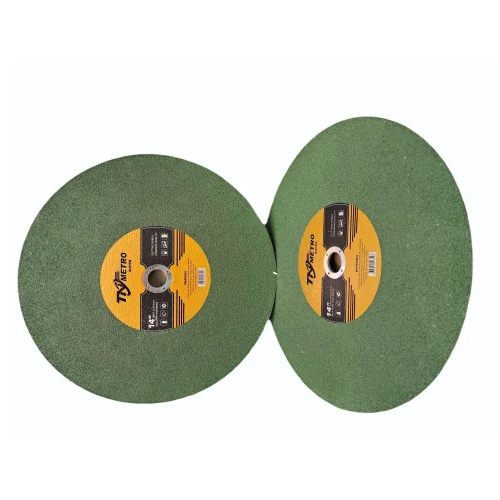 14inch Cutting Wheel - Stainless Steel, 14 Inch , Rigid Construction, Manual Operation, Polished Coating, Round Shape For Industrial Use