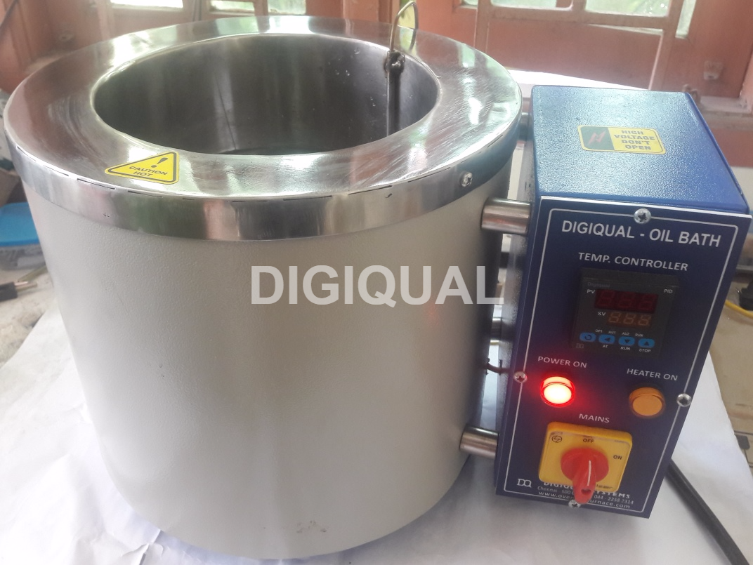 Oil bath (cylindrical) size: 500ml Cap 500 watts