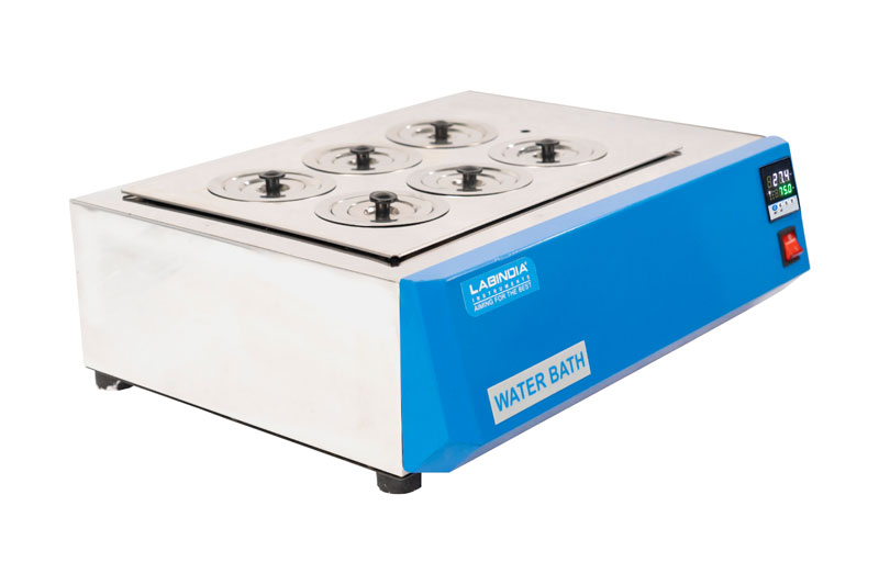 Thermostatic Bath Temp Range: 5oC above ambient to 90oC Controlled by digital controller stirrer type Inner S. S & Outer M.S 