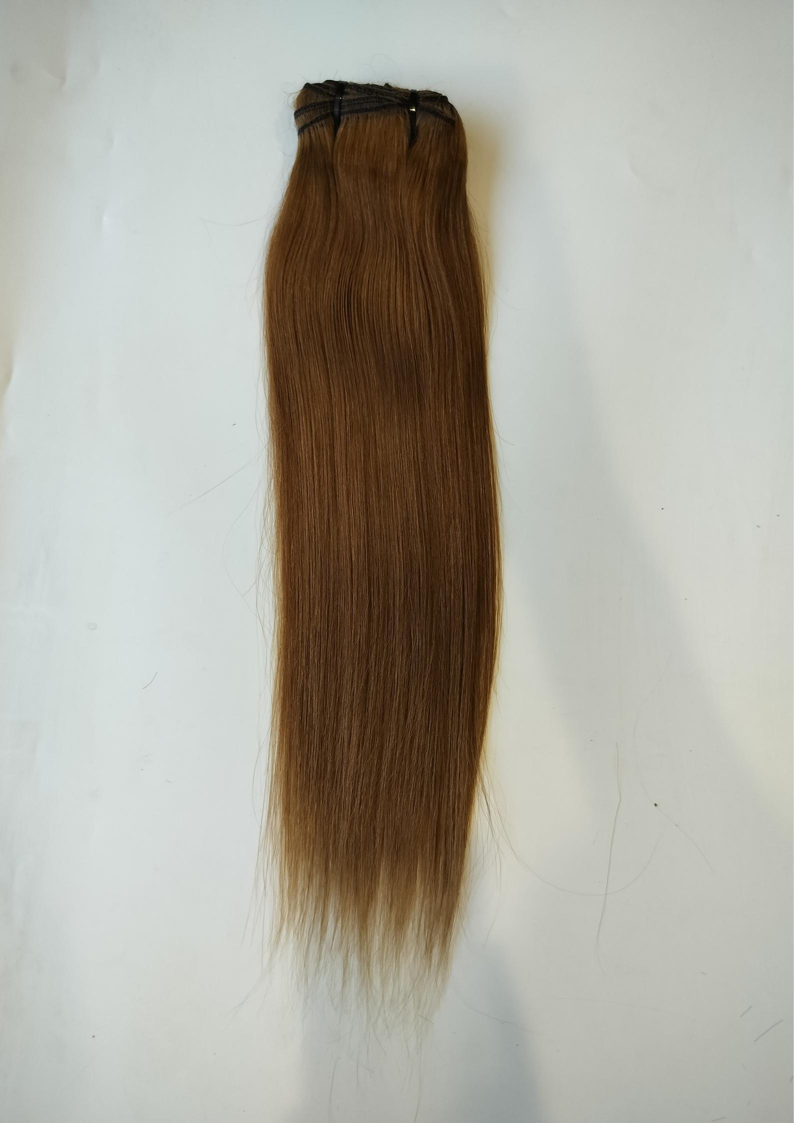 Natural Straight Light Color Human Hair Bundle Extension