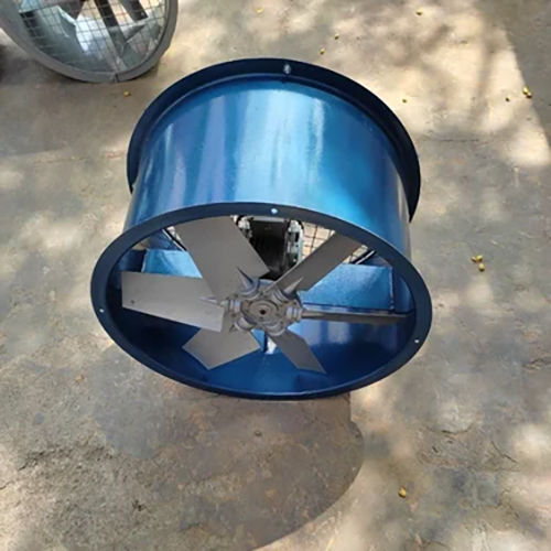 Axial Flow Fan For Emergency Ventilation Purpose - Blade Material: Aluminum Alloy