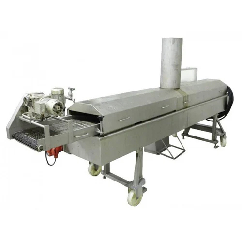 Automatic Snacks Frying Machine - Stainless Steel, 500 kg/hr Capacity | 5 HP Motor, Fully Automatic Operation, 240V Efficiency