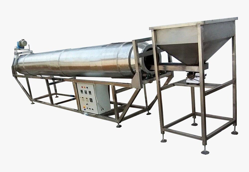 Masala Roaster Machine & Peanut Roaster - Capacity: 200 Kg/Hr Kg/Hr