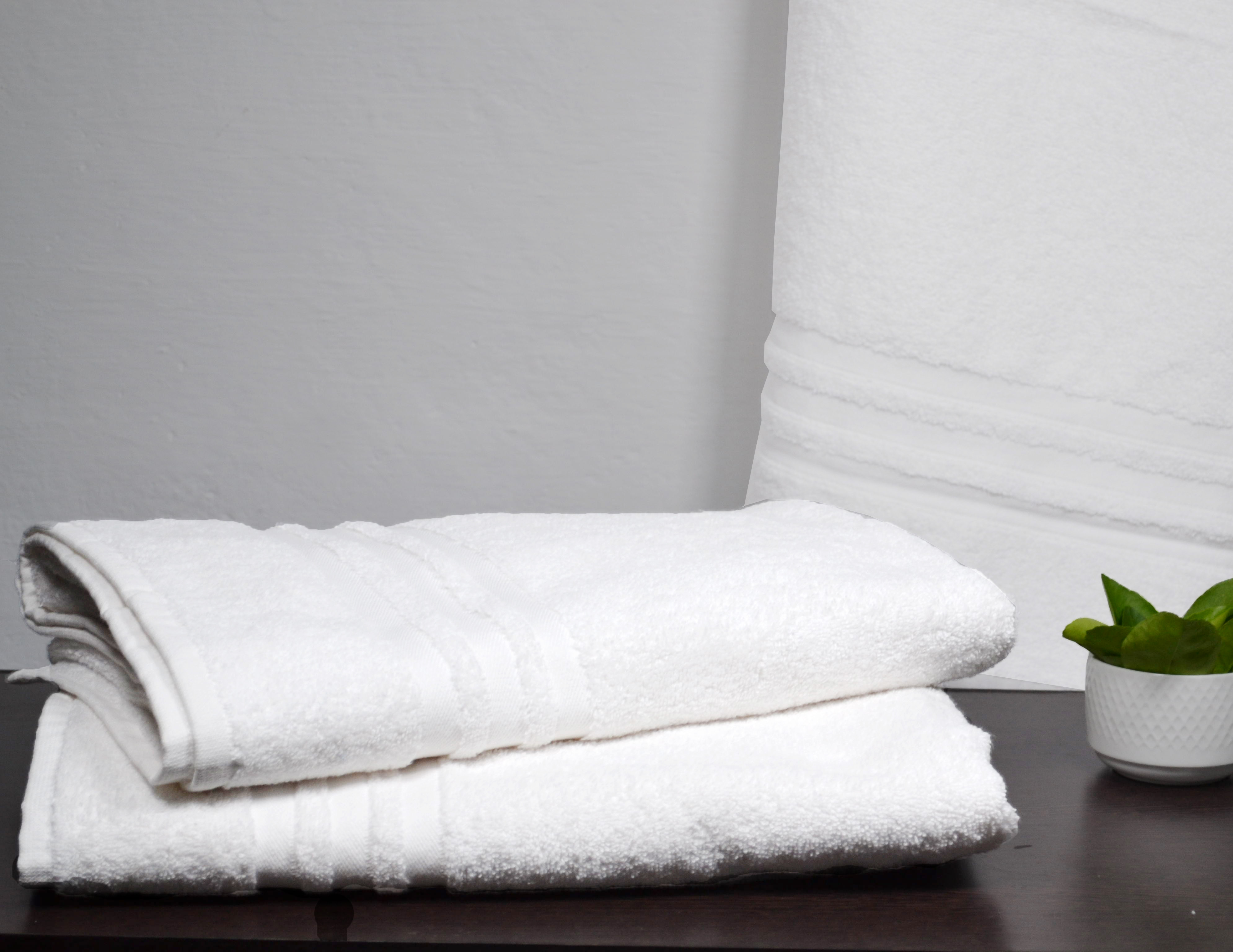 White Hotel Cotton Bath Towel