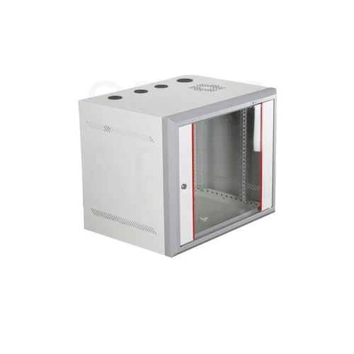 Wall Mount Rack - Mild Steel, 600W x 400-600D mm | Supports 50-100 Kg/hr, Powder Coated Finish for IT, CCTV & Networking Use