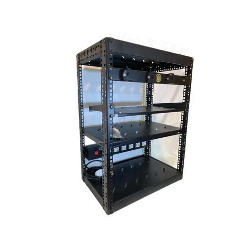 19 Inch Open Frame Network Server Rack - Surface Finish: Powder Coated