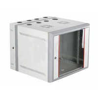 Mild Steel Off White Wall Mount Network Cabinet - Dimension (l*w*h): 600 X 500 Mm (lxw) Millimeter (mm)