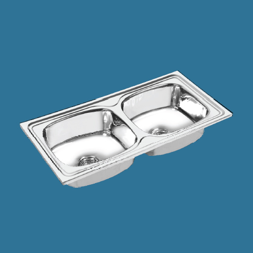 Stainless Steel Double Bowl Kitchen Sink