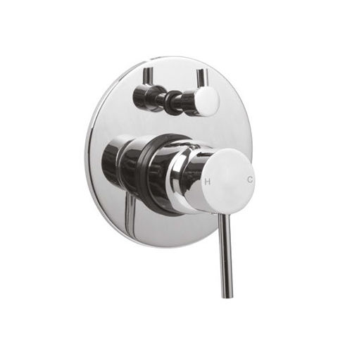 Flora-3001 40Mm Celestial Series Single Lever Concealed Diverter - Color: Silver