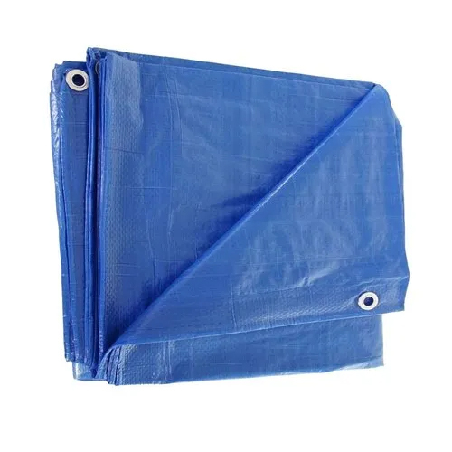 150 GSM Blue HDPE Tarpaulins