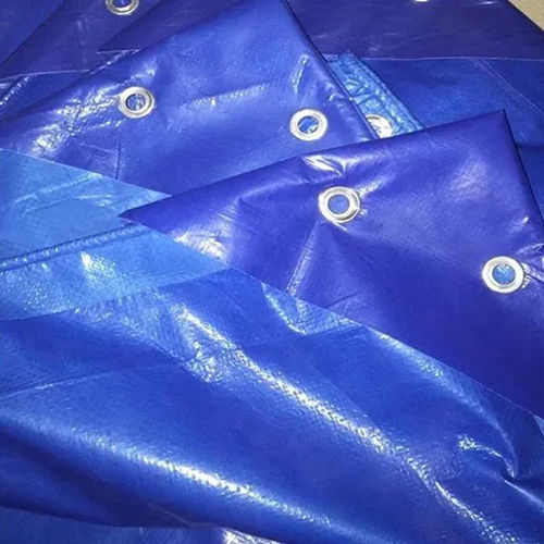 170 Gsm Blue Laminated Hdpe Tarpaulin - Size: 4Mm Thickness