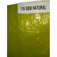 110 Gsm Green Laminated Hdpe Tarpaulin - Double Layer, Non-woven Technique | Waterproof, Durable Protection For Agricultural Use
