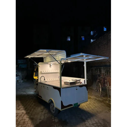 Battery E Rickshaw Food Cart - Application: Industrial