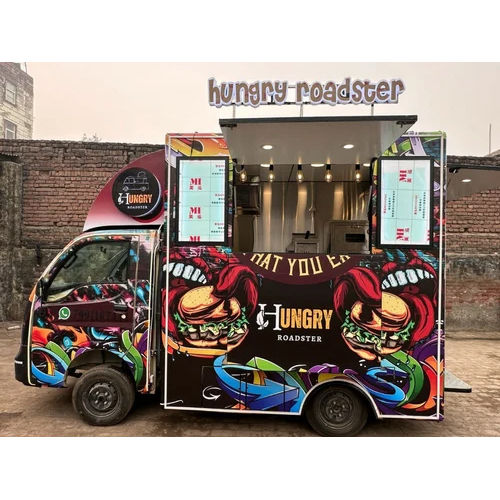 Food Van Food Truck - Color: Multicolour