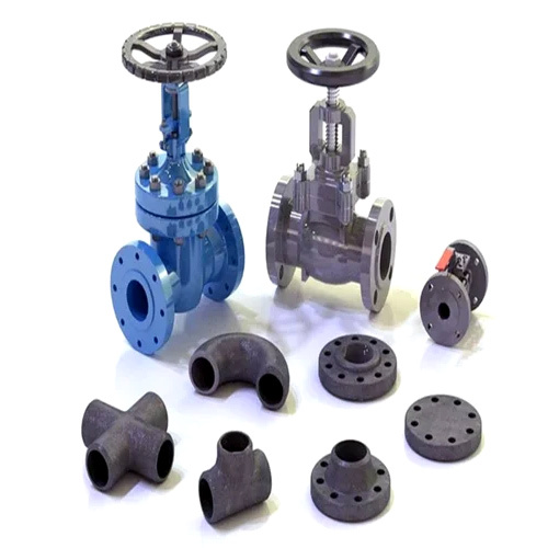 Stainless Steel Valve Fittings - Color: Blue