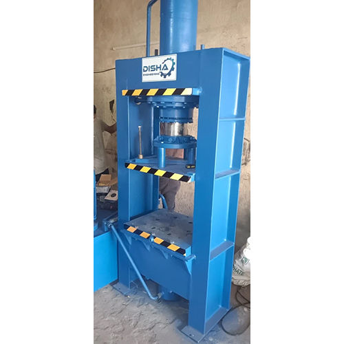 Automatic Hydraulic Power Press - Color: Blue