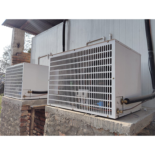 Cold Room Outdoor Unit - Standard Size, White Finish | Industrial Usage Energy Efficient Solution