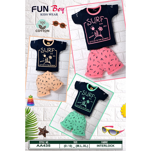 AA435 Stylish Boys T-Shirt And Pant Set