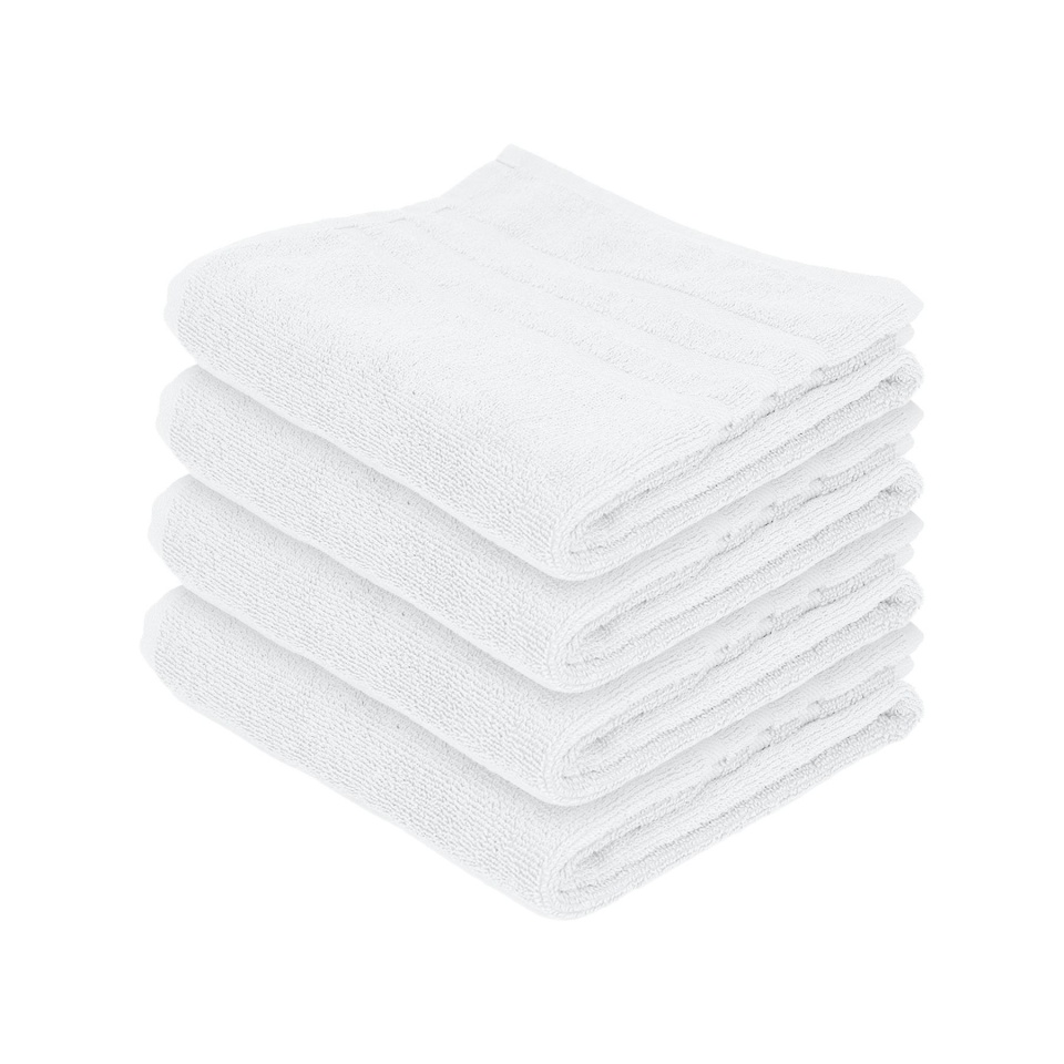 White Hotel Cotton Hand Towel