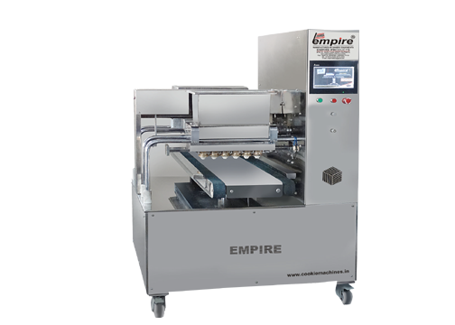 Center Fill Cookie Depositor - 100 Kg/hr Capacity, Electric Powered And Computerized With Adjustable Filling Height And Multifunctional Attachments