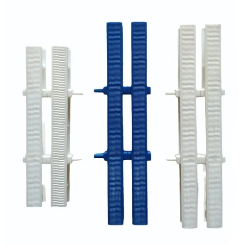 Swimming Pool Gratings Set - ABS Material, Different Sizes, Rectangular Shape, White and Blue Color | Prevents Water Waves for Serene Swimming Experience