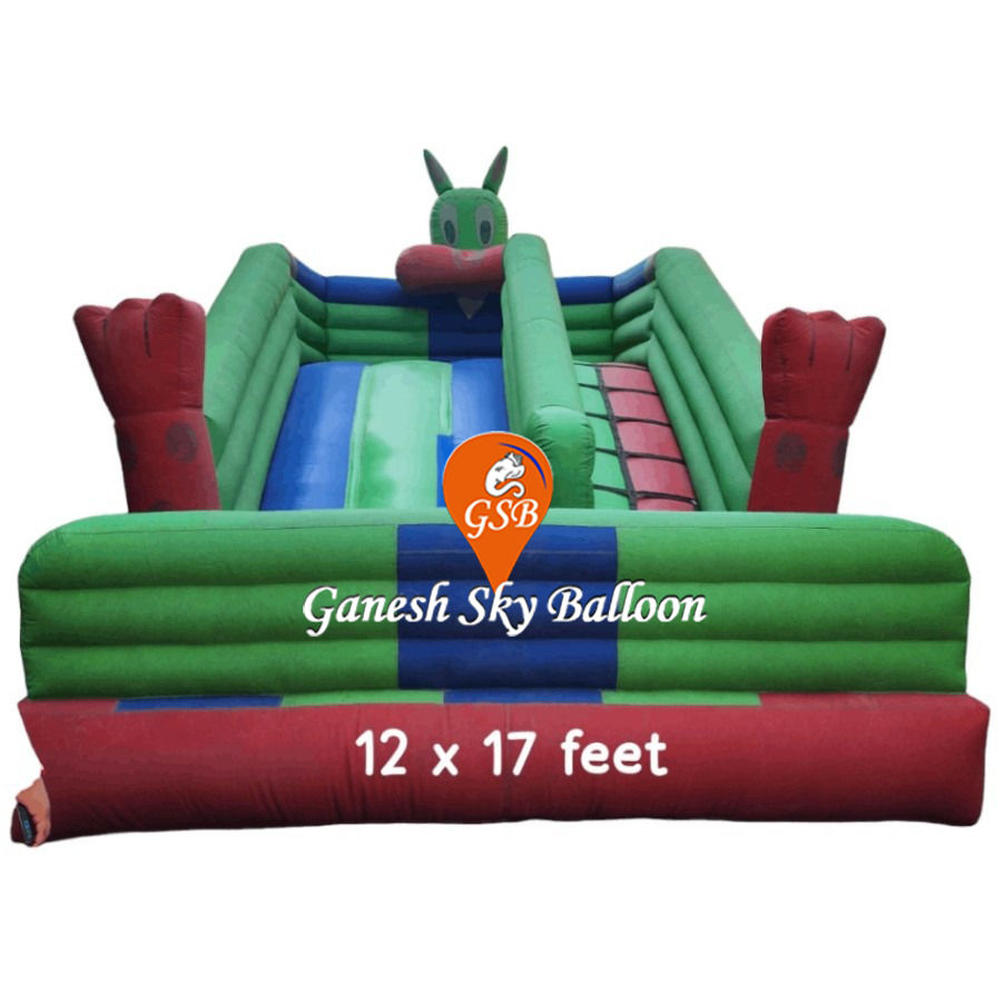 12x17 Feet Slide Bouncy