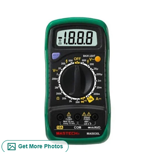 Mastech Mas830L Digital Multimeter - Body Material: N/A