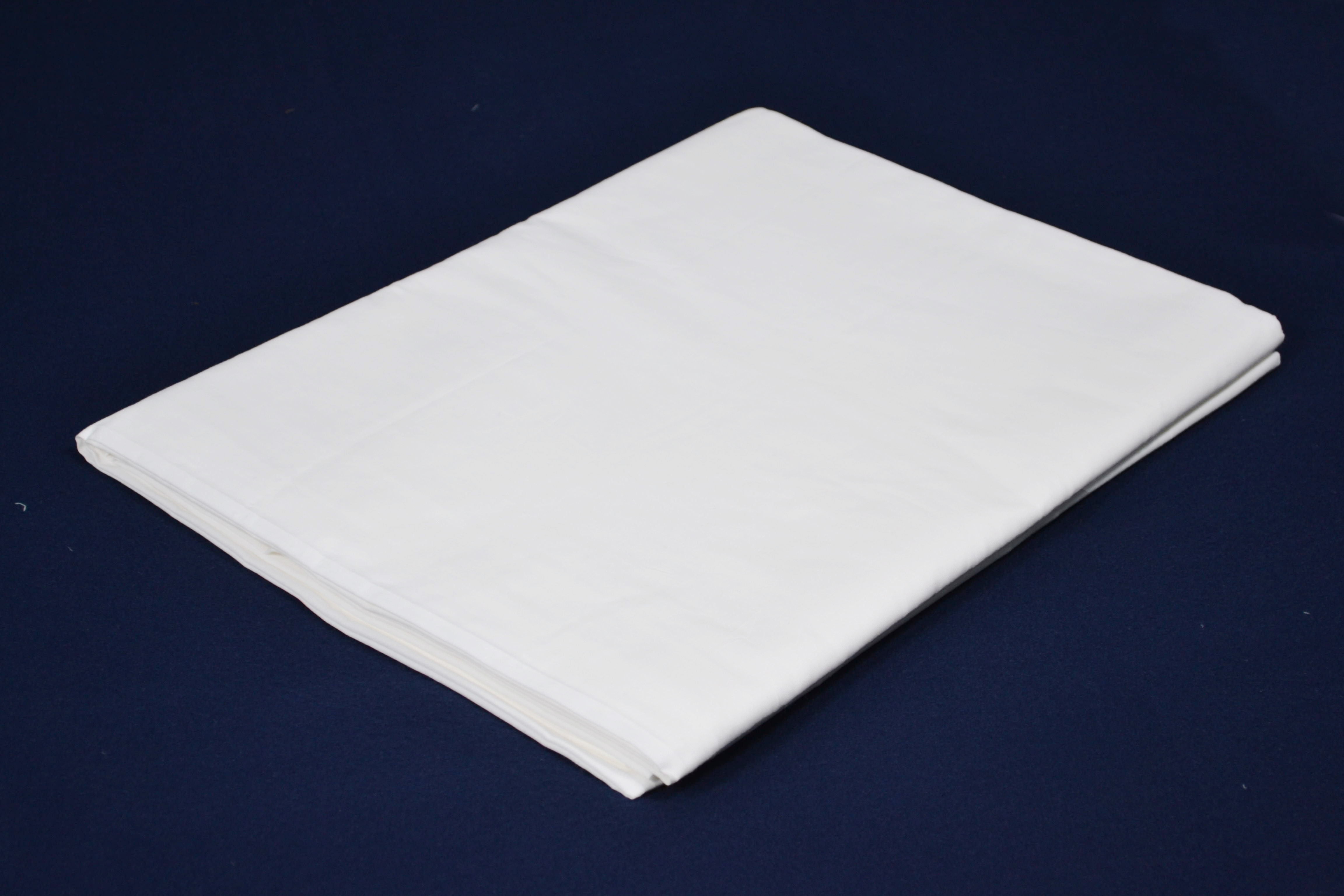 400 TC White Cotton Hotel Duvet Covers