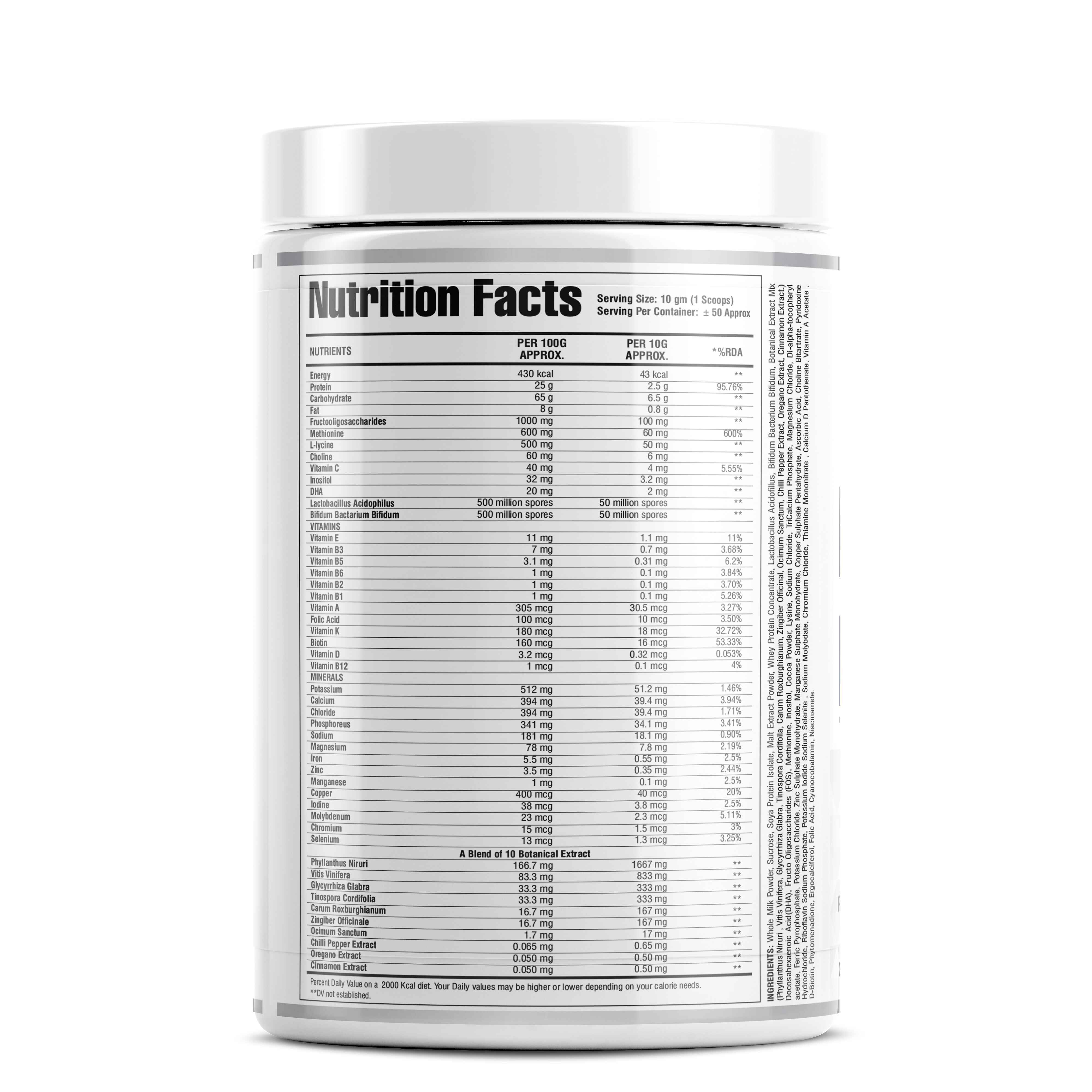 Kids Protein Powder - Fast-acting Nutritional Supplement | Customized Flavor, 18-36 Months Shelf Life, Storage Instructions Included