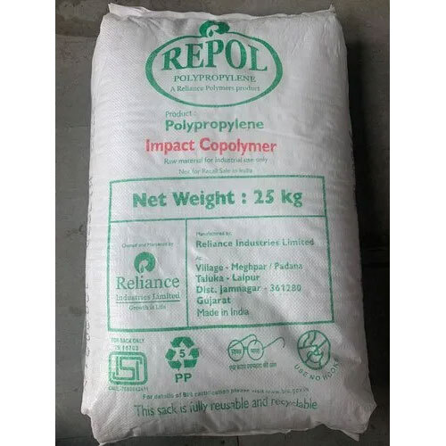 Mi3530 Reliance Pp Impact Copolymer Injection Moulding Granules - Color: Gray