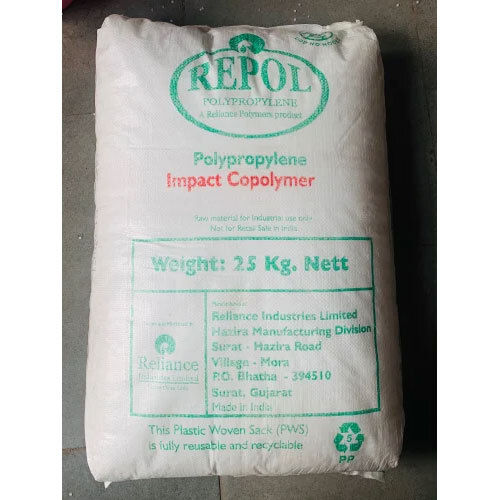 Reliance B650Mn 65Mfi Impact Copolymer For Injection Moulding - Color: White