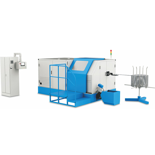 K-204 2-Mold 2-Punch High Speed Precision Cold Heading Forming Machine Max Cut Dia. 4mm Cut Length 35mm