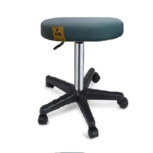 Esd Stool With Height Adjustable Pu Star Base - Application: N/a