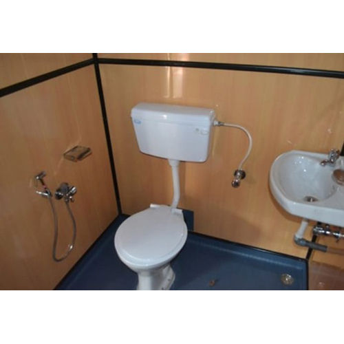 Portable Interior Toilet Cabin - Color: As Per Requirement