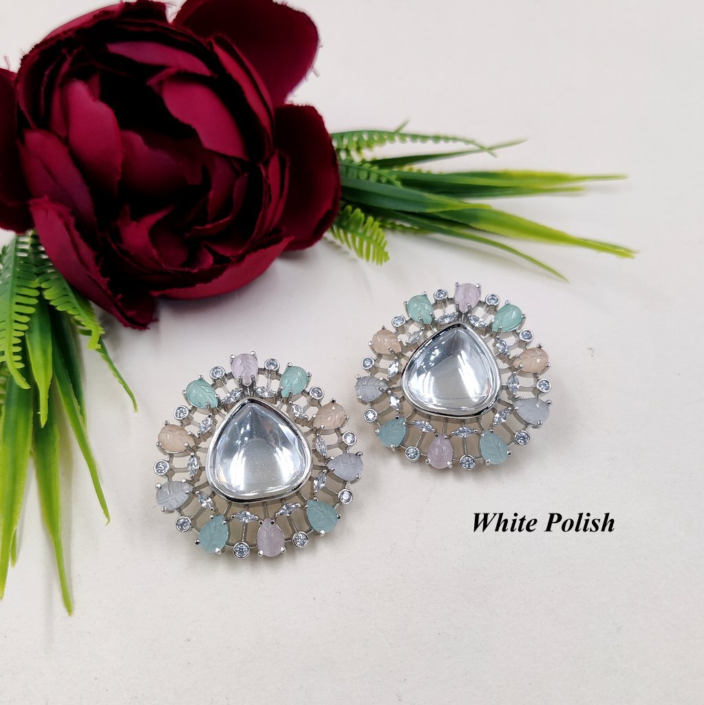 New Party Wear Designer AD Earring