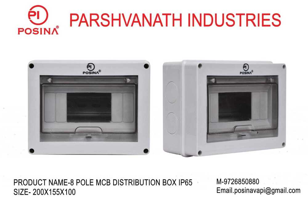 8POLE ABS MCB ENCLOSURE
