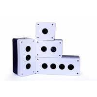 Push Button Station - Abs Material, Standard Size, White Color | 1-year Mechanical Life, Durable Design