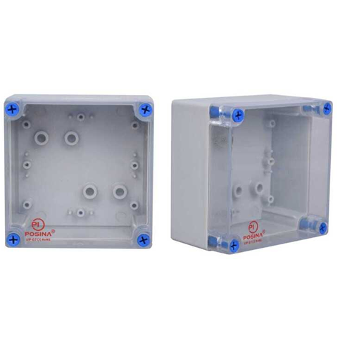 Abs Polycarbonate Heavy Enclosure - Color: White
