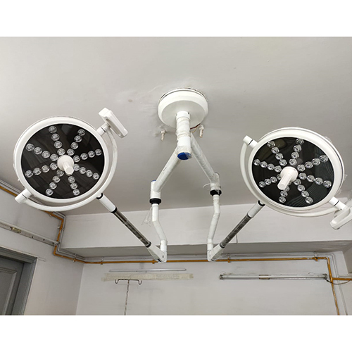 Sparkle Double Dome OT Light - Aluminium , 220-240 Volt , Manual Operation, High-Performance Illumination for Surgical Procedures