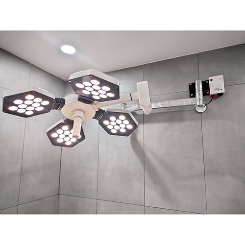 Hexa Wall Mounted Ot Light - Material: Aluminium
