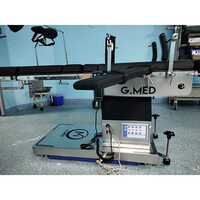 Electric OT Table - Stainless Steel, Powder Coated Finish | Adjustable Black Foam Cover for Comfortable Surgical Procedures