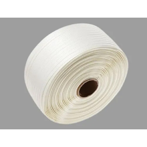 32mm Polyester Cord Strap - Color: White