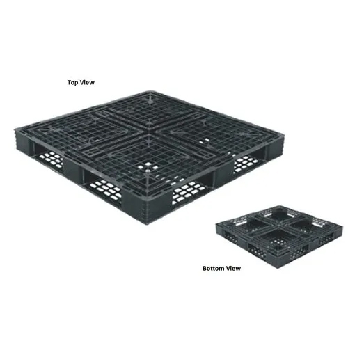 Plastic Industrial Pallets - Color: Black