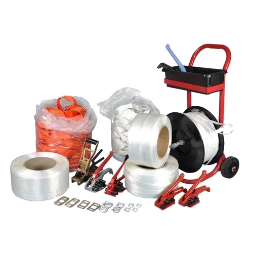 Polyester Cord Strap - 1000 Lbs Load Capacity, White Polyester Material For Industrial Use