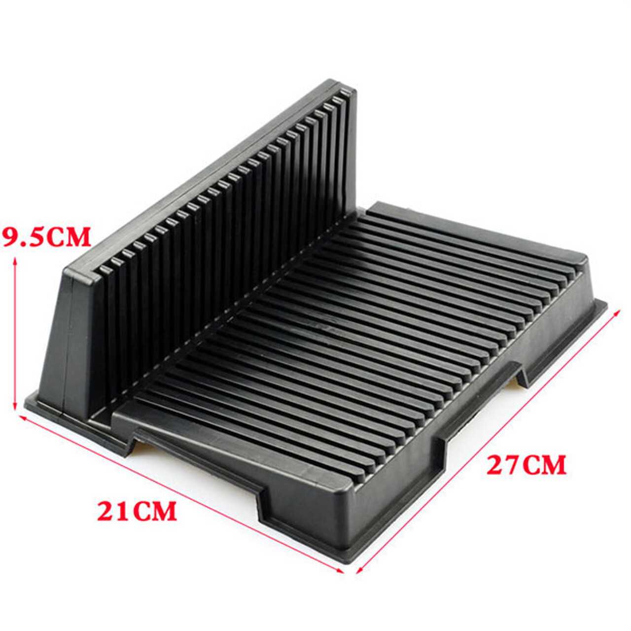 Esd Pcb Tray - Abs Material, 480x140x35mm | I-type & L-type Design, Black Color, Anti-static Protection For Sensitive Components