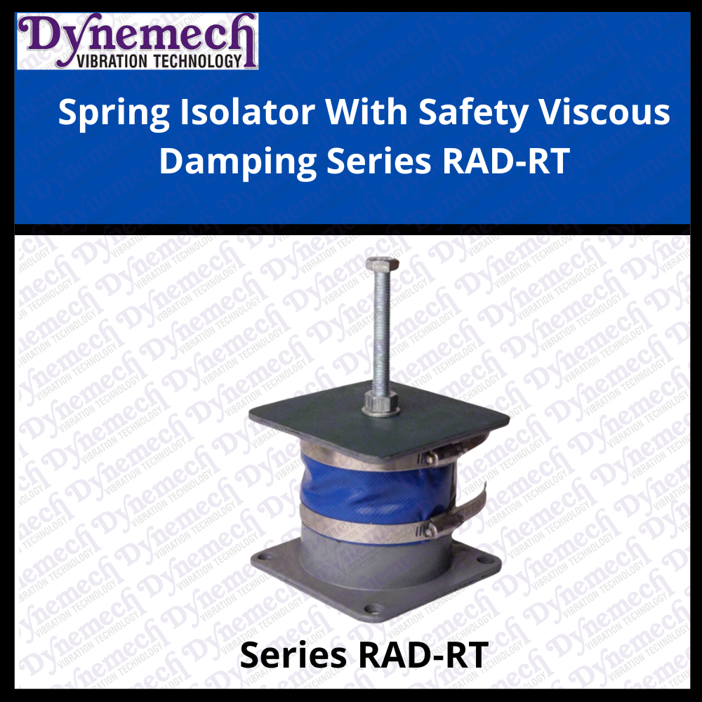 Combined Spring And Viscous Vibration Damping Elements Series-RAD-RT